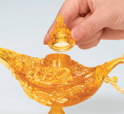 Aladdin cartoon / movie magic genie lamp puzzle game