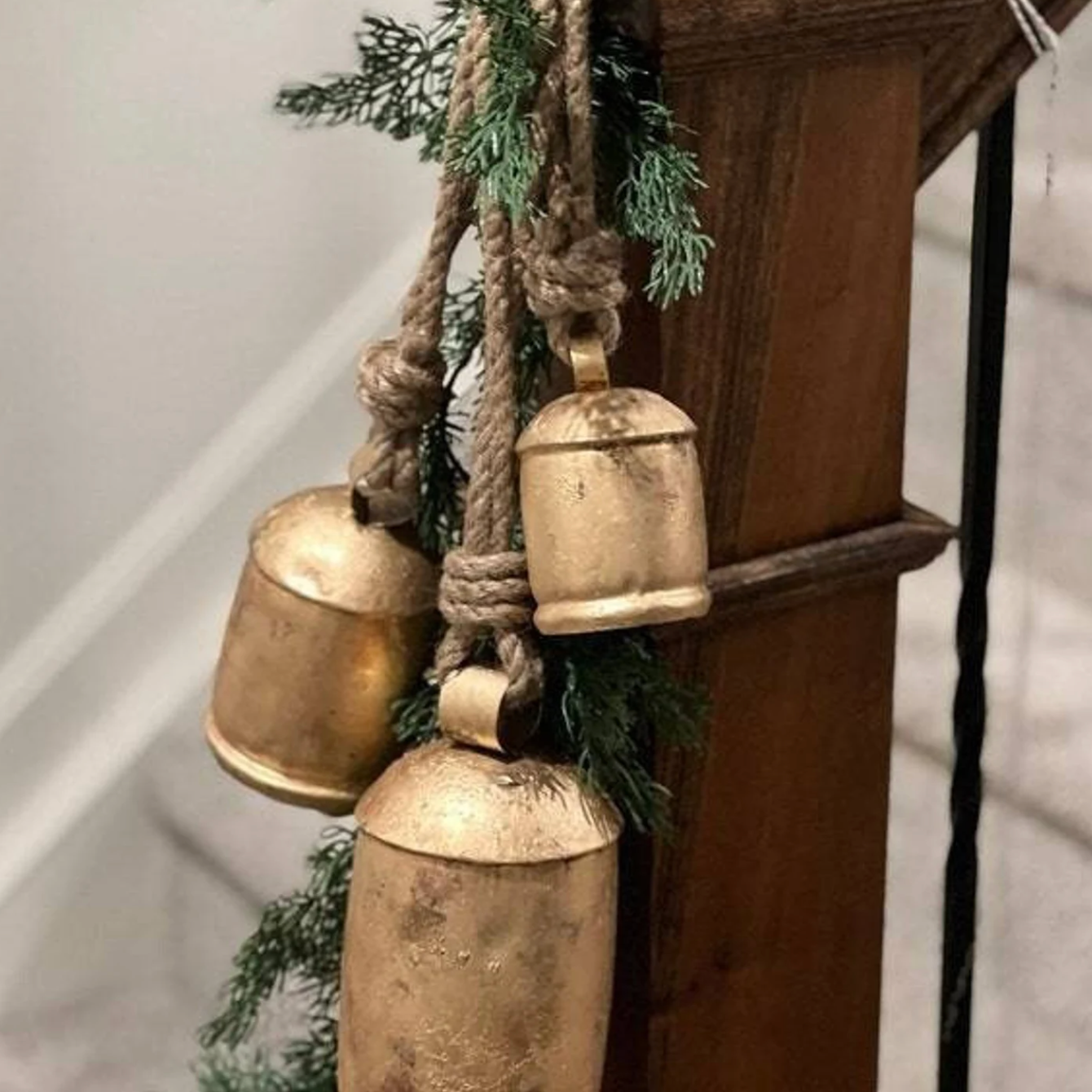 Vintage brass cow bell S - XL