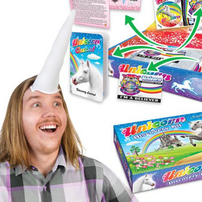 Unicorn lovers kit (inc inflatable horn)