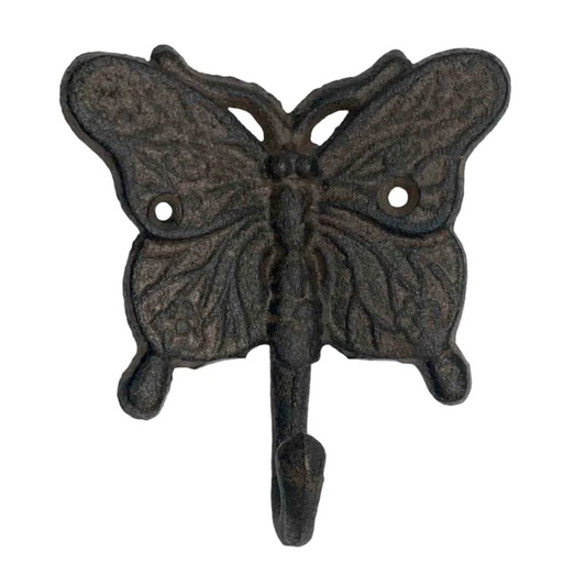 Butterfly cast iron hook