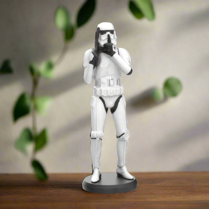Star wars Stormtrooper Statue - hush now