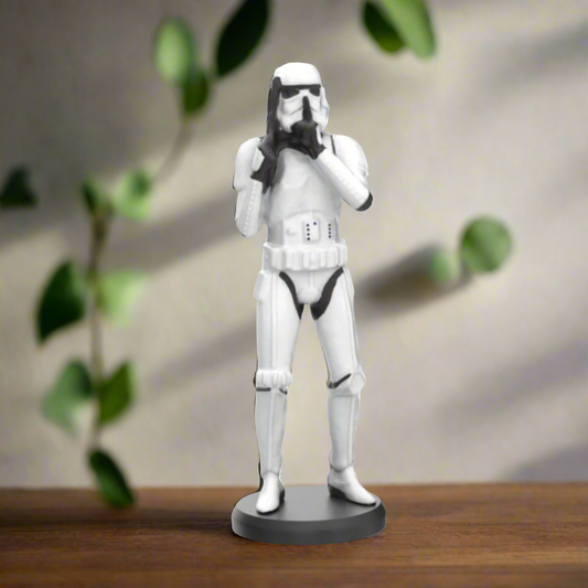 Star wars Stormtrooper Statue - hush now