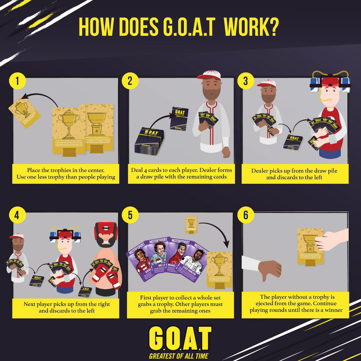 GOAT card game