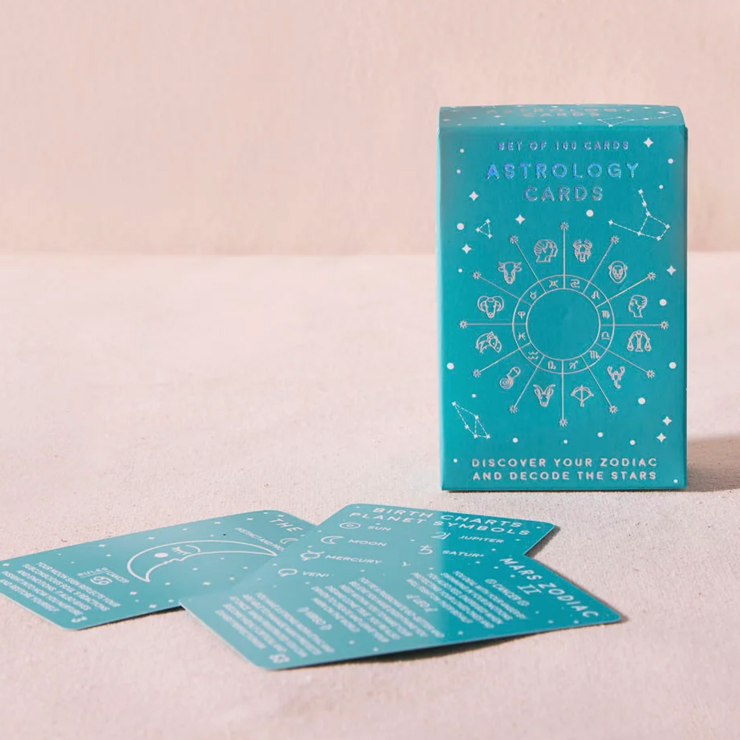 Astrology zodiac tarot card deck set