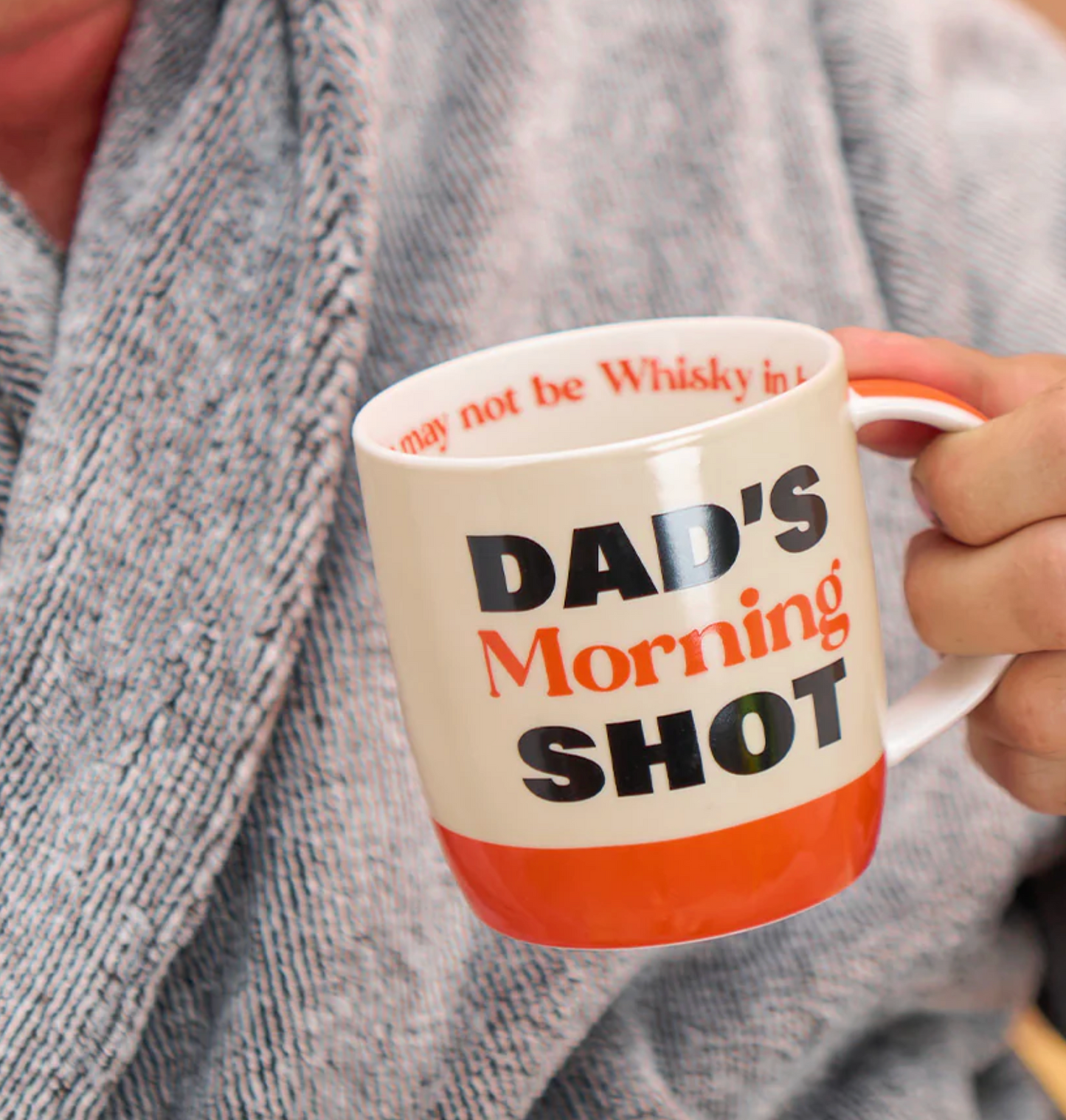 Dad's morning shot of coffee / whiskey mug