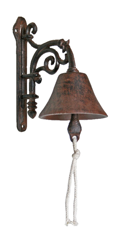 Cast iron vintage door bell wall hanging
