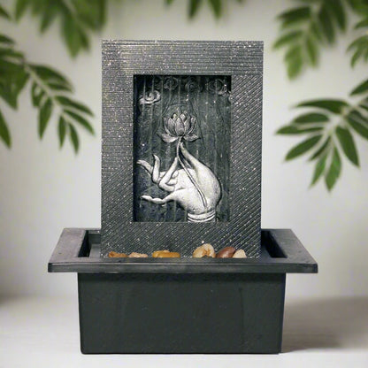 Good vibes Lotus desktop water fountain