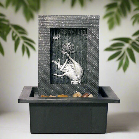 Good vibes Lotus desktop water fountain