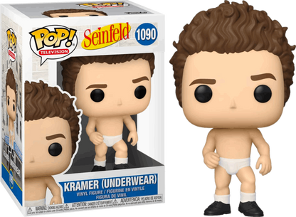 Calvin Klein model TV Seinfelds Cosmo Kramer in undies figure toy - special edition