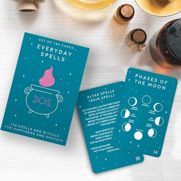Witchy Spells and rituals card set