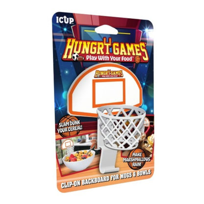Novelty food basketball game
