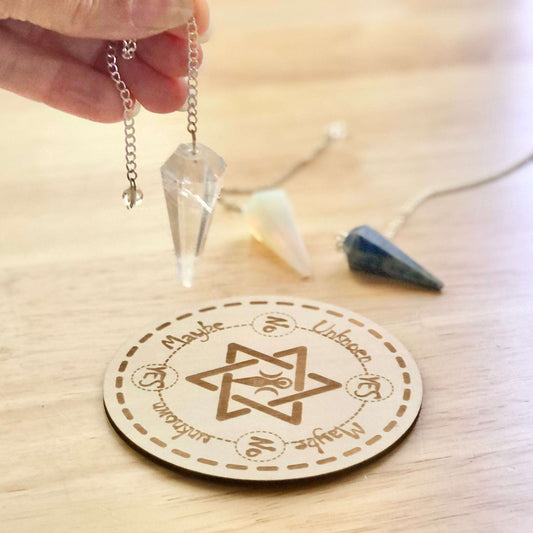Crystal hanging pendulum