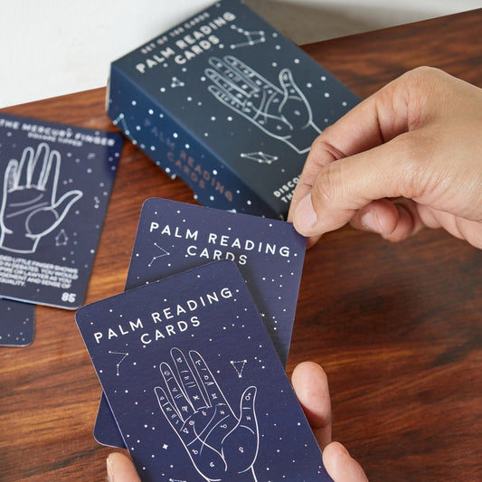 Palm reading / palmistry tarot reading card set