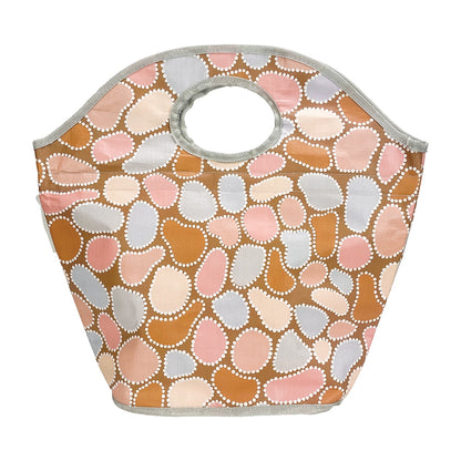 Ochre dots cooler bag