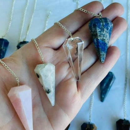 Crystal hanging pendulum