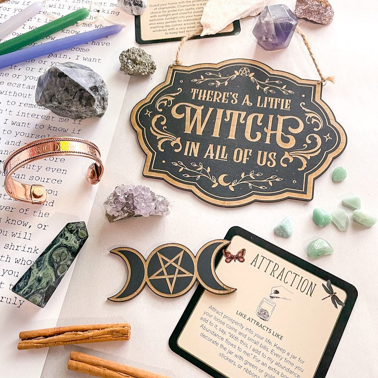 MYSTERY BOX - witch / wiccan / spells n crystals gift box