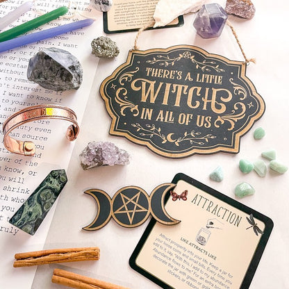 MYSTERY BOX - witch / wiccan / spells n crystals gift box