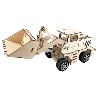 DIY puzzle build a loader truck kit