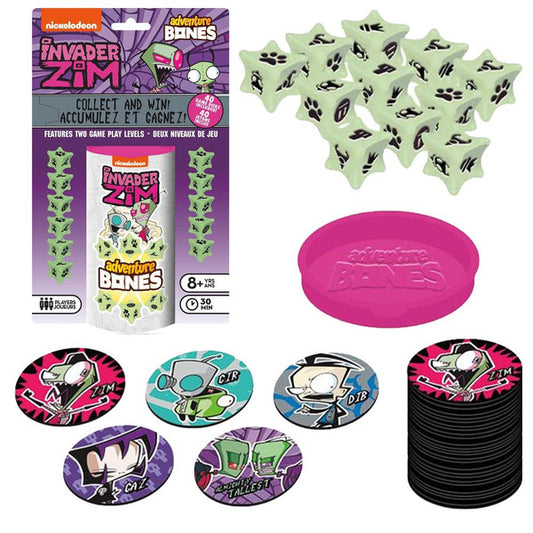 Nickelodeon Invader Zim collectors knuckle bones game