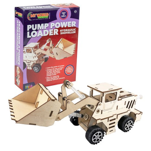 DIY puzzle build a loader truck kit