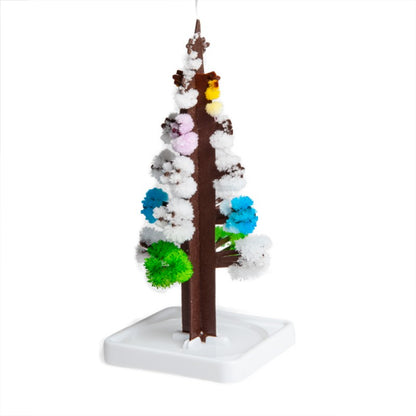 Magical growing crystal tree