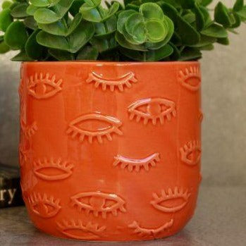 Third eye planter pot