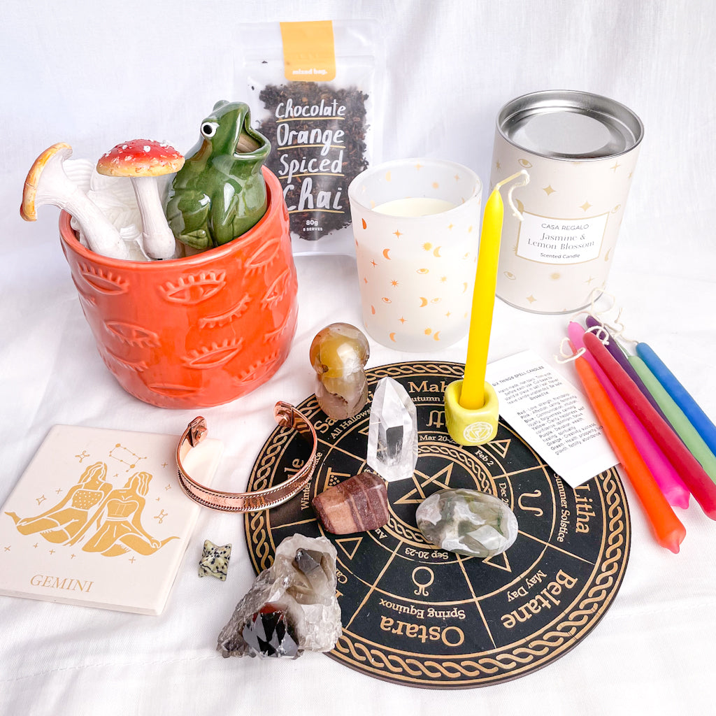 MYSTERY BOX - witch / wiccan / spells n crystals gift box