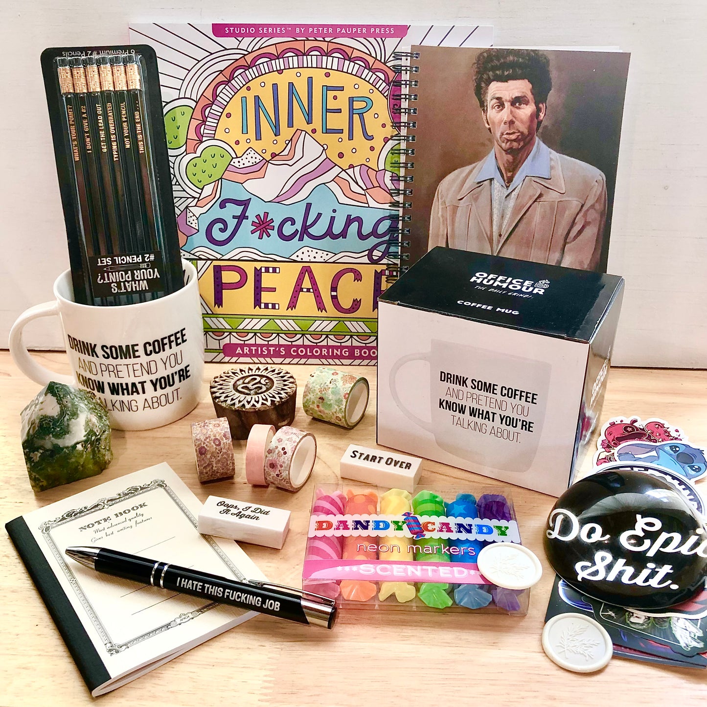 MYSTERY BOX - Stationery addict / office gift box