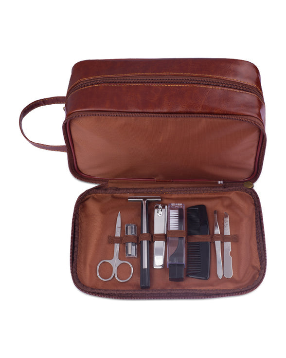 Bathroom shave n groom kit bag