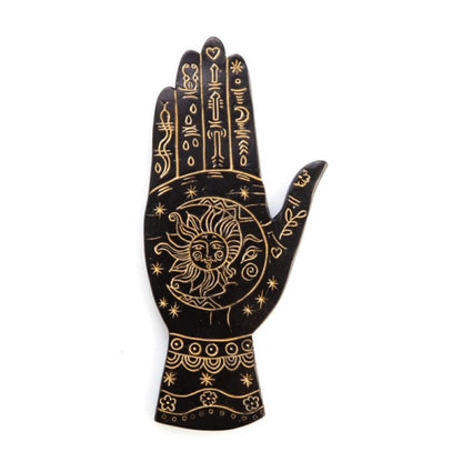 Palmistry hand incense holder