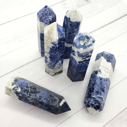 Sodalite crystal generator tower