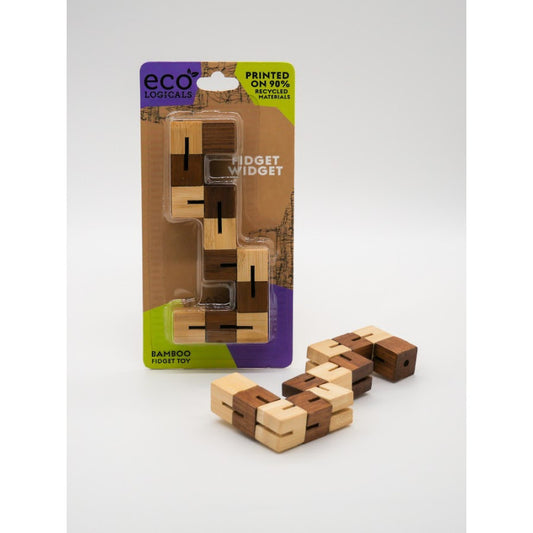 Fidget brain teaser wood puzzle