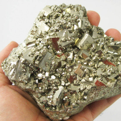 Pyrite crystal cluster chunk Large
