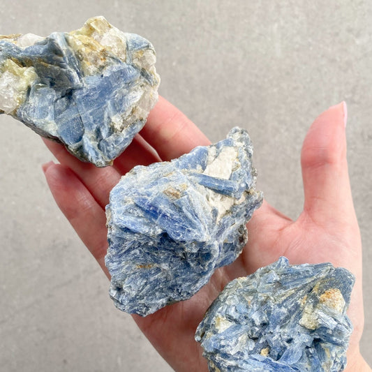 Kyanite crystal rough chunk stone
