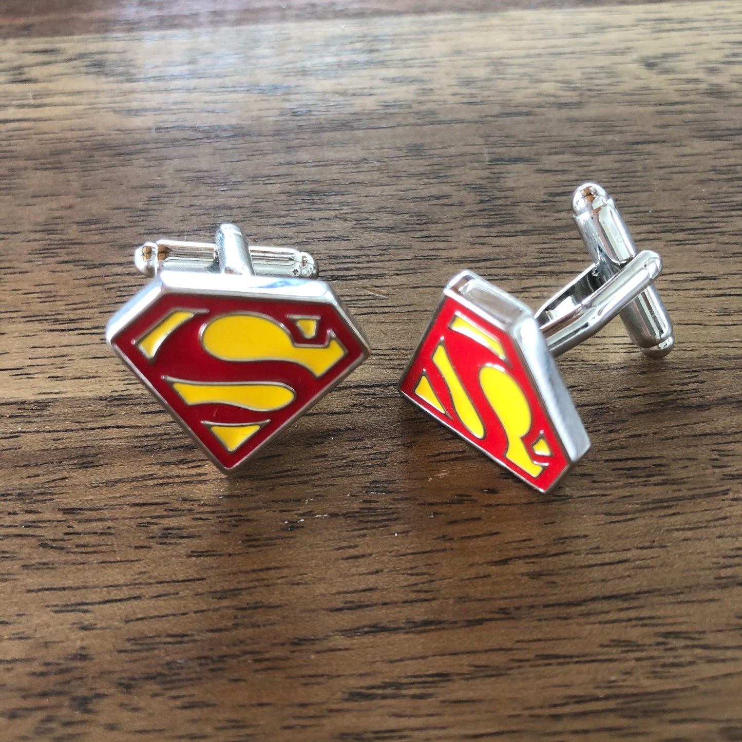 Superhero cuff link pair - various