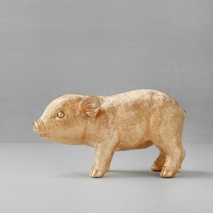 Piglet money bank / piggy money box statue